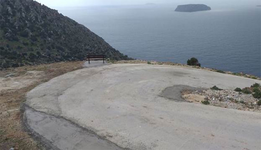 Ολοκληρώθηκε η τσιμεντόστρωση ενός μεγάλου τμήματος 1250 μέτρων του δρόμο προς το Σταυρό Νισύρου