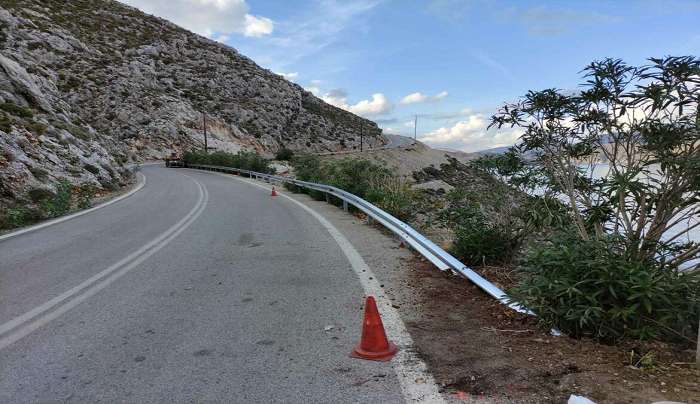 Σε εξέλιξη η παρέμβαση της Περιφέρειας για την ασφάλεια του επαρχιακού οδικού δικτύου Καλύμνου, η μεγαλύτερη στην ιστορία του νησιού