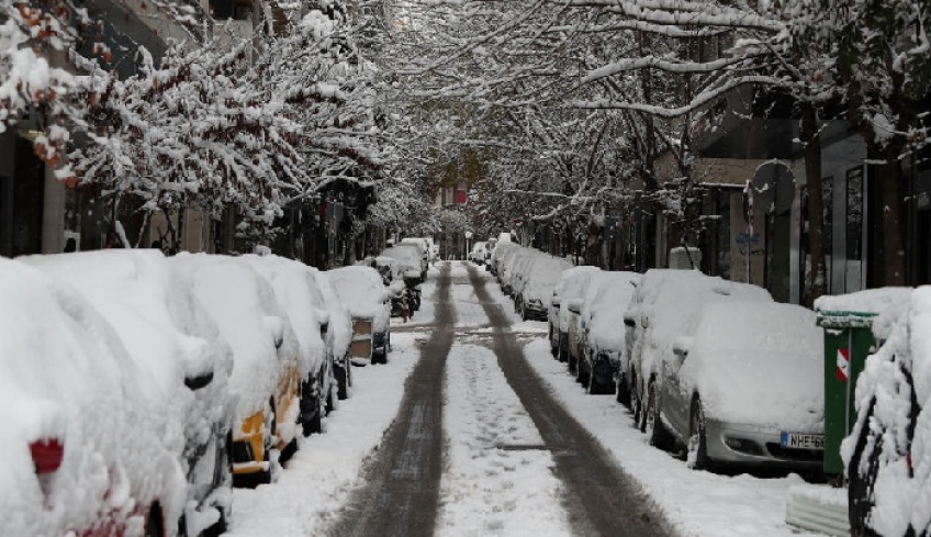 Η Χιόνη έρχεται με άγριες διαθέσεις – Χιόνια, μποφόρ και ψύχος σε όλη την Ελλάδα