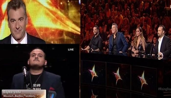 «Βάρκα γιαλό» από τον ΚΑΛΥΜΝΙΟ Μανώλη Πανάτο στην εκπομπή «Rising Star» στον ΑΝΤ1 και πρόκριση!!!!(βίντεο)