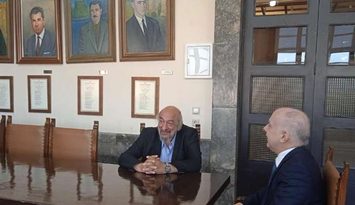 Συνάντηση τ. υφυπουργού Γιώργου Νικητιάδη με τον Δήμαρχο Ρόδου