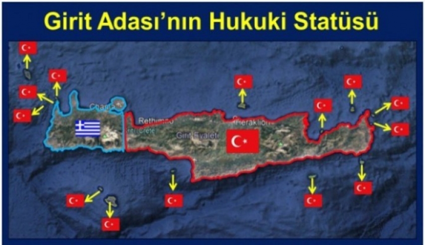 Νέα πρόκληση από την Τουρκία: Διεκδικεί νομικά την Κρήτη και τα Δωδεκάνησα