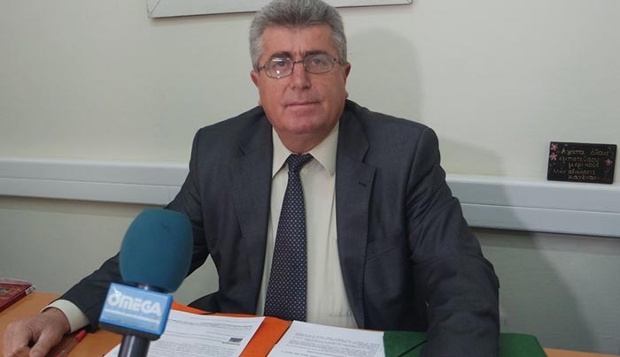 Ο Φ. Ζαννετίδης, τακτικός εκπρόσωπος της ΕΝΠΕ στην Επιτροπή Ελέγχου Δαπανών και Εκλογικών Παραβάσεων, στην Αποκεντρωμένη Διοίκηση Αιγαίου