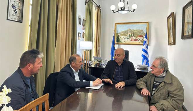 ΕΠΙΣΚΕΨΗ ΠΡΩΗΝ ΔΗΜΑΡΧΟΥ ΡΟΔΟΥ ΚΑΙ ΥΠΟΨΗΦΙΟΥ ΒΟΥΛΕΥΤΗ ΠΑΣΟΚ Κ. ΧΑΤΖΗΔΙΑΚΟΥ