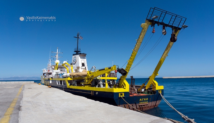 Στο λιμάνι της Ρόδου το ερευνητικό σκάφος «ΑΙΓΑΙΟ» για επιστημονικές έρευνες