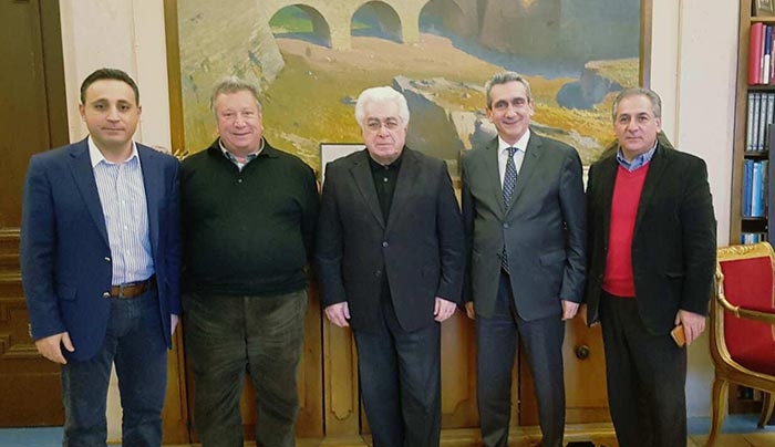 Ενημερωτική συνάντηση του Περιφερειάρχη Νοτίου Αιγαίου με τον τ. Βουλευτή – Υπουργό  Αριστοτέλη Παυλίδη