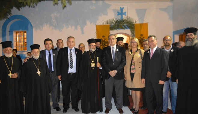 Με Υπ. Δικαιοσύνης, Δήμαρχο & Βουλευτές ο πανηγυρικός Εσπερινός των Αγ. Αναργύρων στην Καρδάμαινα