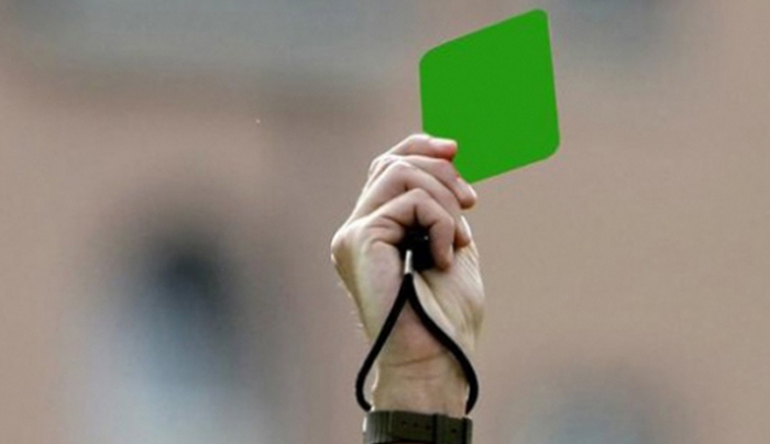 Στο τσεπάκι των διαιτητών η... πράσινη κάρτα!