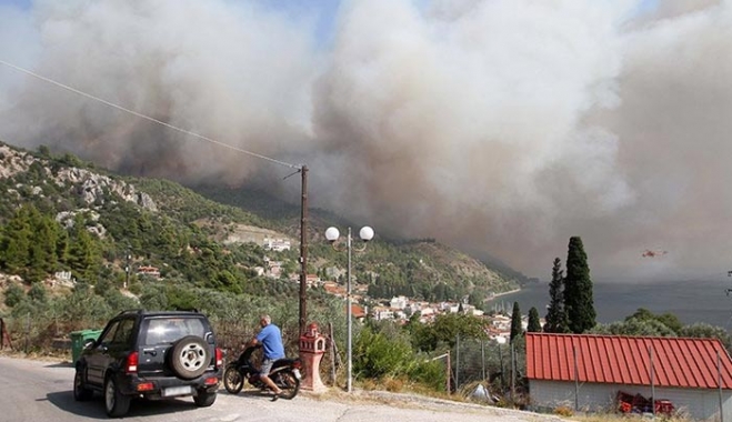 Σε κλοιό φωτιάς για τρίτη ημέρα η Βόρεια Εύβοια - Τρία τα πύρινα μέτωπα