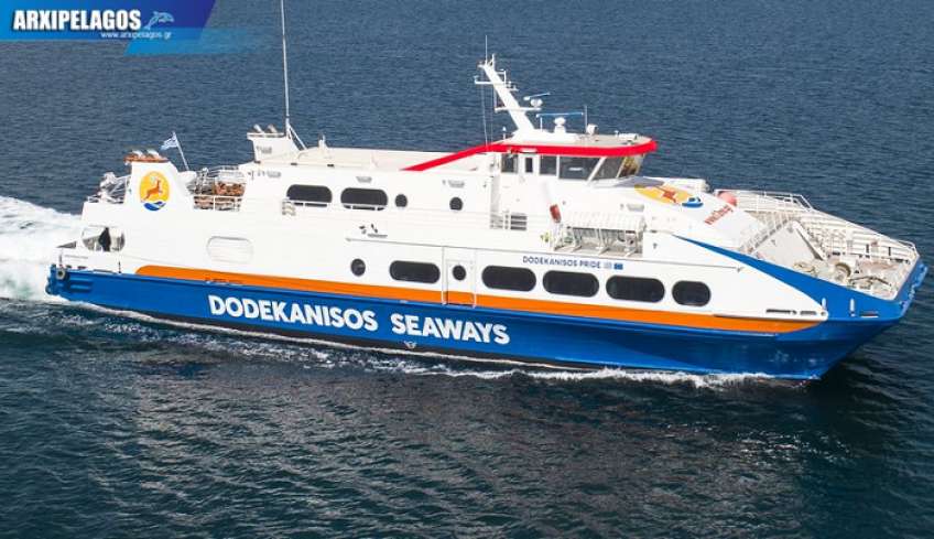 Τα δρομολόγια των πλοίων της Dodekanisos Seaways από 10-16 Οκτωβρίου 2022.