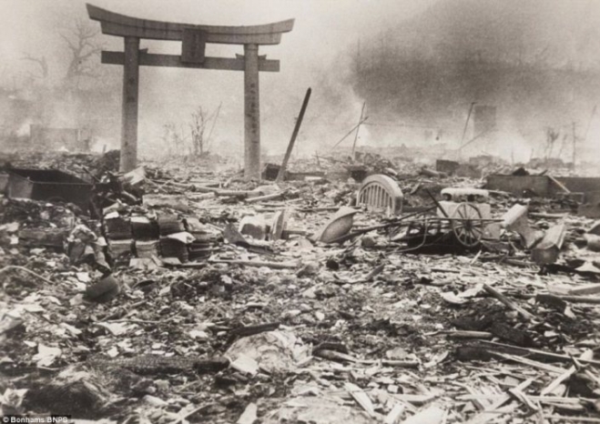 Φωτογραφίες από την πυρηνική επίθεση στο Ναγκασάκι που σοκάρουν!