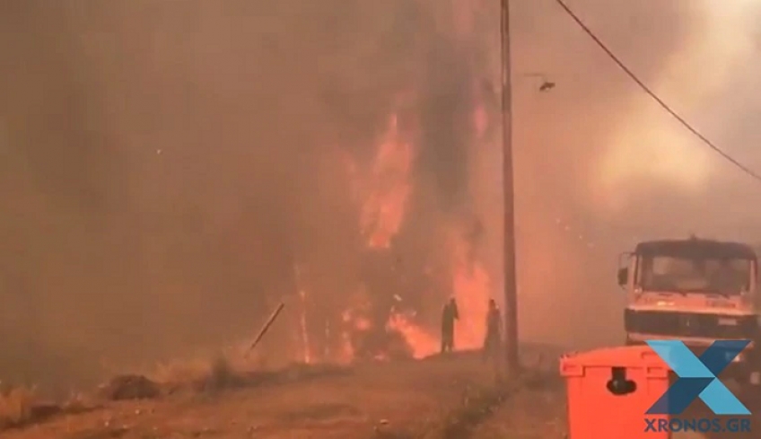 Δύσκολη νύχτα στις Σάπες Ροδόπης: Μαίνεται η πυρκαγιά - Εκκενώθηκε οικισμός