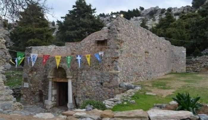 Πρόγραμμα πανηγύρεως τῆς Ἱερᾶς Μονῆς Παναγίας Καστριανῶν στό Παλαιό Πυλί..