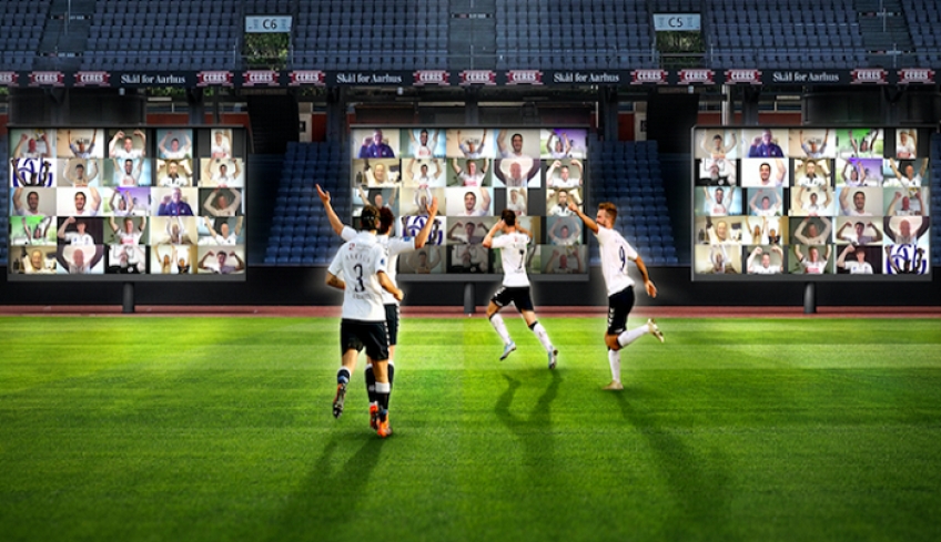 Ποδόσφαιρο: Η δανέζικη Ααρχους λανσάρει εικονική εξέδρα μέσω... zoom