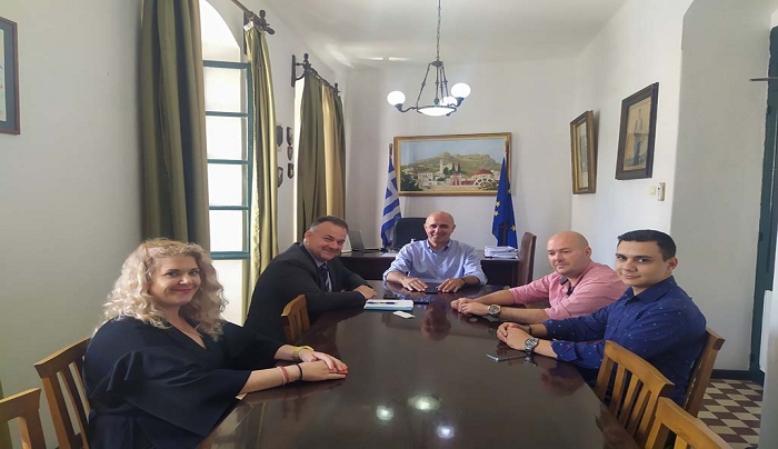 Συνάντηση του Δημάρχου Λέρου με τον Βουλευτή Δωδεκανήσου κ. Ιωάννη Παππά