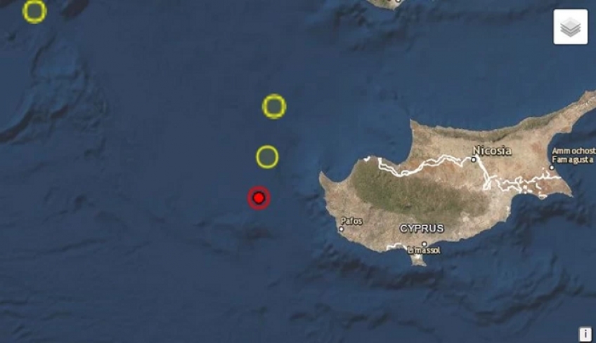 Ισχυρός σεισμός 5,5 Ρίχτερ ταρακούνησε την Κύπρο - Αισθητός σε όλο το νησί