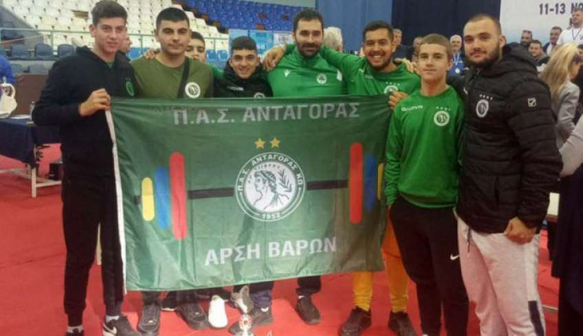 Πρωταθλητής Ελλάδος στους Νέους Άνδρες (U23) ο Ανταγόρας για το 2022