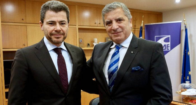 Συνάντηση του Προέδρου της ΚΕΔΕ Γ. Πατούλη με τον Επικεφαλής της Υπηρεσίας Μεταρρυθμίσεων της Ευρωπαϊκής Επιτροπής (SRSS) Daniele Dotto