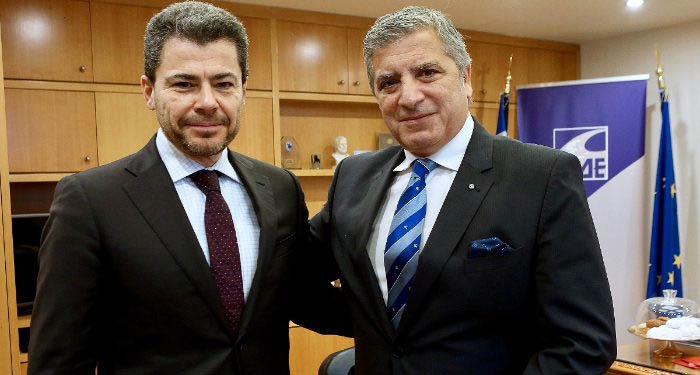 Συνάντηση του Προέδρου της ΚΕΔΕ Γ. Πατούλη με τον Επικεφαλής της Υπηρεσίας Μεταρρυθμίσεων της Ευρωπαϊκής Επιτροπής (SRSS) Daniele Dotto