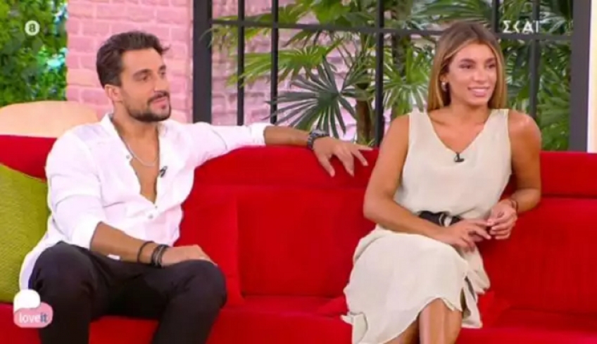 Ο Σάκης Κατσούλης και η Μαριαλένα Ρουμελιώτη στην πρώτη κοινή τους συνέντευξη