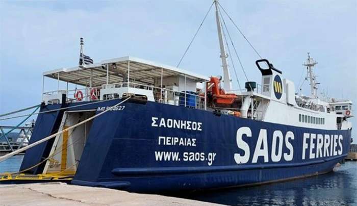 Στο λιμάνι της Ρόδου επέστρεψε λόγω βλάβης το πλοίο «ΣΑΟΝΗΣΟΣ»