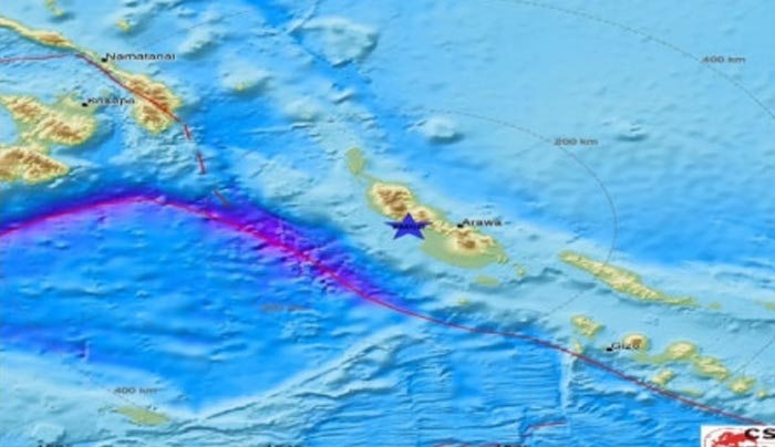 Σεισμός 8 Ρίχτερ στην Παπούα Νέα Γουινέα! Προειδοποίηση για τσουνάμι!