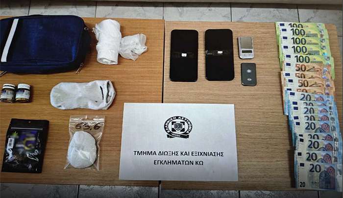 Συνελήφθη 30χρονος ημεδαπός για διακίνηση ναρκωτικών στην Κω