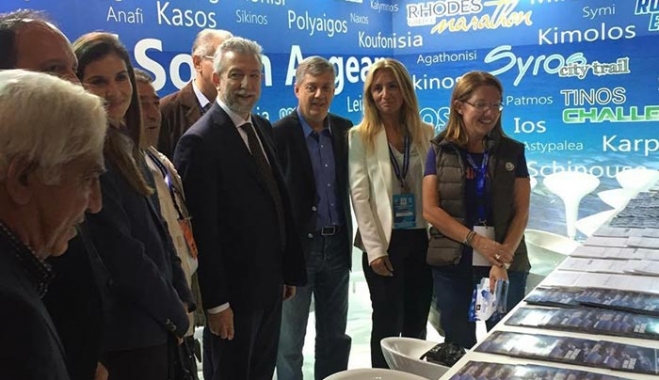 Πετυχημένη η συμμετοχή της Διεύθυνσης Τουρισμού της Περιφέρειας Νοτίου Αιγαίου στην “Ergo Marathon Expo 2015