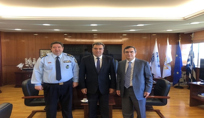 Συνάντηση του κ. Μάνου Κόνσολα με τον Υφ. Προστασίας του Πολίτη, και τον Αρχηγό της Ελληνικής Αστυνομίας