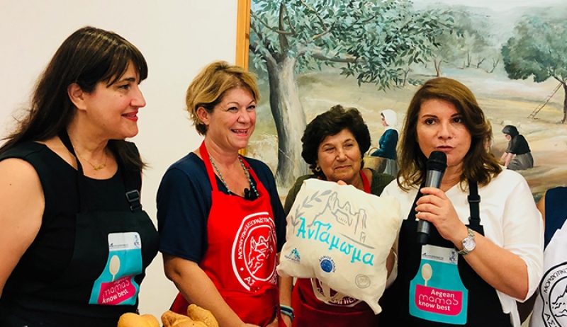 Με μεγάλη επιτυχία η γιορτή παραδοσιακής γαστρονομίας “Aegean mamas know best”,  στο Ασκληπιείο της Ρόδου