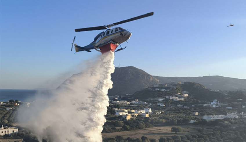 Κατασβέστηκε η Φωτιά στην Κέφαλο! Επιχειρεί ελικόπτερο Ι Σύλληψη 59χρονου υπηκοου Γερμανίας ως υπαίτιος για τη φωτιά ΤΟΠΙΚΑ