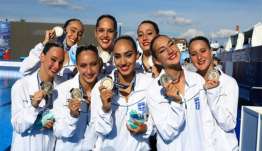 Καλλιτεχνική κολύμβηση: Χρυσό μετάλλιο για την Ελλάδα στο ελεύθερο ομαδικό του Ευρωπαϊκού πρωταθλήματος