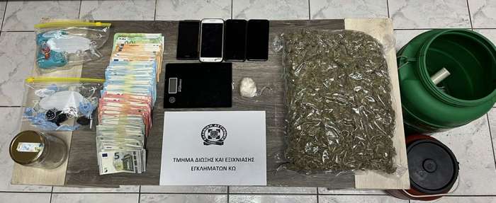Συνελήφθη άλλος ένας ημεδαπός που εμπλέκεται σε διακίνηση κοκαΐνης και κάνναβης στην Κω