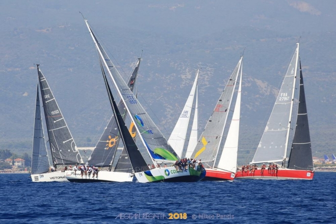 Τα σκάφη ANATELOYSA AFODITI και DRAGON  νικητές στην Aegean Regatta