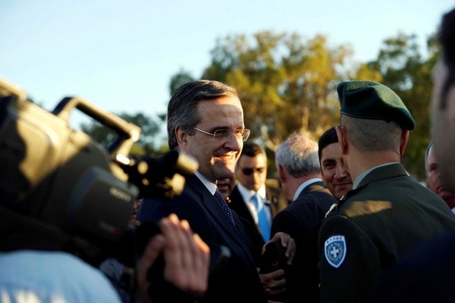Εντυπωσιακό φωτορεπορτάζ από την επίσκεψη Σαμαρά στα Χανιά