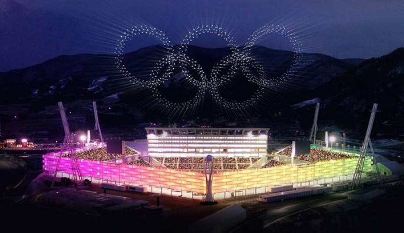 Το φαντασμαγορικό σόου των drone που έκοψε την ανάσα των θεατών στην τελετή έναρξης των Χειμερινών Ολυμπιακών Αγώνων - ΒΙΝΤΕΟ