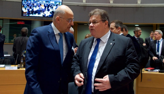 Δένδιας για Τουρκία: Ζήτησα καταδίκη &amp; πλαίσιο κυρώσεων από ΕΕ