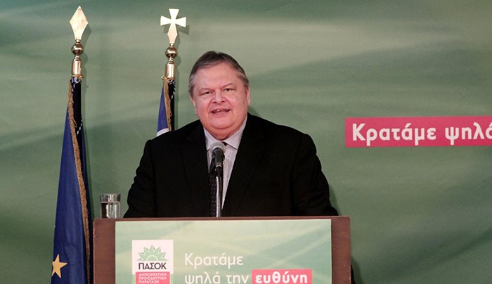 Βενιζέλος: Το ΠΑΣΟΚ είμαστε εμείς και δεν το δωρίζουμε σε κανέναν