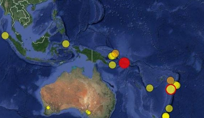 Ισχυρός σεισμός 7 Ρίχτερ στα νησιά του Σολομώντα
