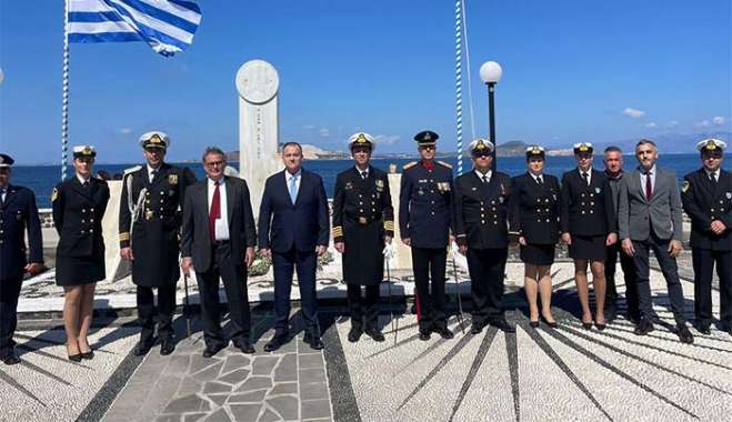 Στη Νίσυρο παραβρέθηκε ο Ιωάννης Παππάς εκπροσωπώντας την ελληνική κυβέρνηση και τον πρωθυπουργό στις εκδηλώσεις της 76ης επετείου της ενσωμάτωσης της Δωδεκανήσου με την Ελλάδα.