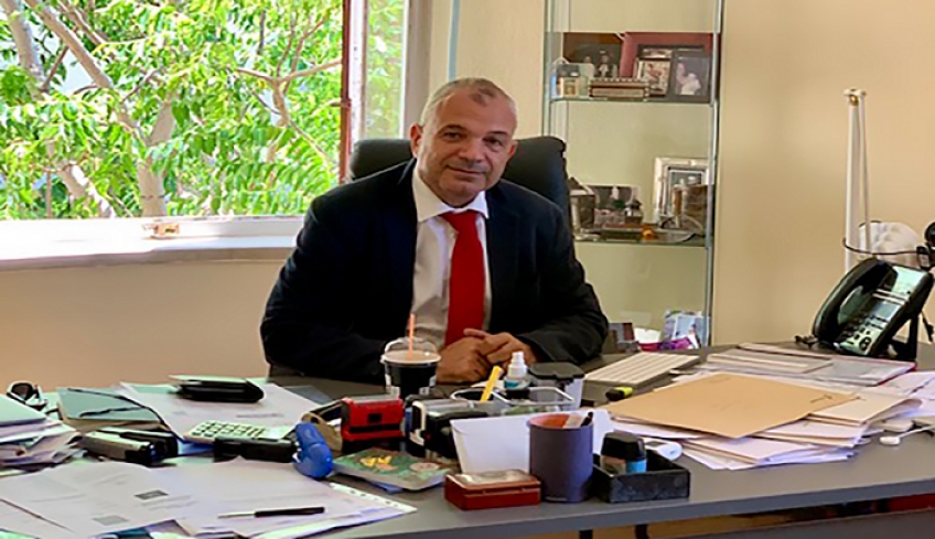 Ο Γιώργος Μαυρομμάτης προϊστάμενος της Διεύθυνσης Νομικών Υπηρεσιών της Περιφέρειας Νοτίου Αιγαίου