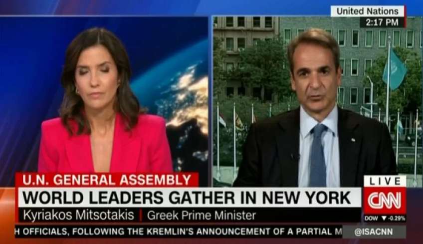 Μητσοτάκης σε CNN: «Απαράδεκτη η ρητορική της Τουρκίας»- Το «καρφί» για Ερντογάν μέσω...Πούτιν