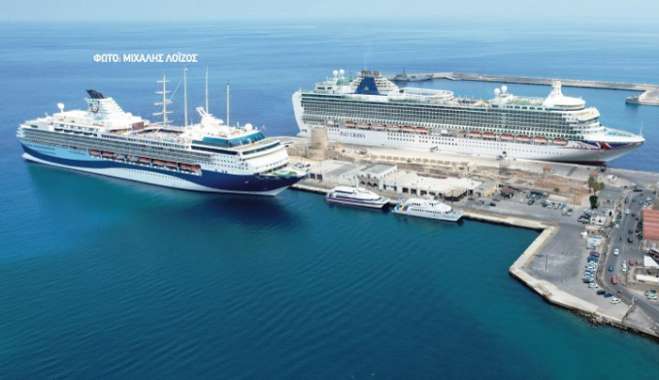 50 κρουαζιερόπλοια θα καταπλεύσουν τον Αύγουστο στο λιμάνι της Ρόδου