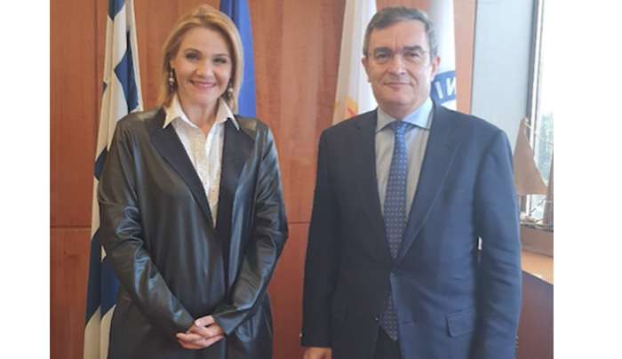 Να προχωρήσει η ανακατασκευή του Α.Τ. Λέρου ζήτησε, μεταξύ άλλων, η Μίκα Ιατρίδη από τον Υφυπουργό Προστασίας του Πολίτη, Ελευθέριο Οικονόμου.