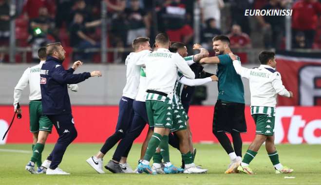 Superleague: Τεράστιο διπλό Παναθηναϊκού, 2-1 τον Ολυμπιακό στο «Γ. Καραϊσκάκης»