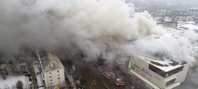 Φωτιά σε εμπορικό στη Ρωσία: 53 νεκροί, ανάμεσά τους παιδιά [εικόνες &amp; βίντεο]