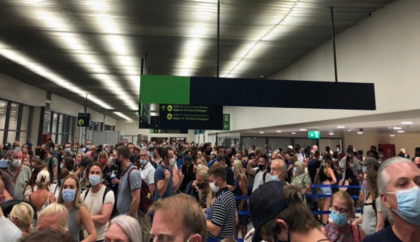 Fraport: Η Αστυνομία φταίει για τις σκηνές χάους στο αεροδρόμιο ΔΙΑΓΟΡΑΣ