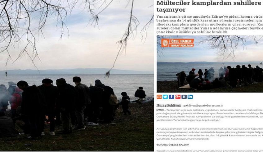 Τουρκική εφημερίδα: Μαζεύουν μετανάστες στα παράλια και τους ενθαρρύνουν να περάσουν στην Ελλάδα