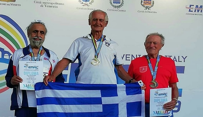 Πρωταθλητής Ευρώπης ο Κωνσταντίνος Χατζηεμμανουήλ στα 200μέτρα στο Πανευρωπαϊκό Πρωτάθλημα Στίβου MASTERS « VENEZIA 2019