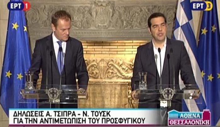 Τουσκ: Δεν είναι λύση ο αποκλεισμός της Ελλάδας από τη Σένγκεν-ΒΙΝΤΕΟ